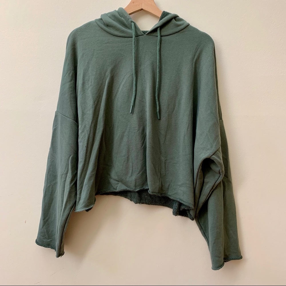 Aerie Sunday Soft Cropped Hoodie